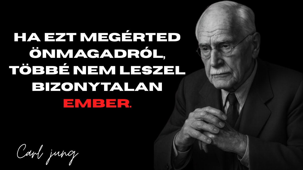 Carl Jung &ndash; Ha ezt meg&eacute;rted &ouml;nmagadr&oacute;l, t&ouml;bb&eacute; nem leszel bizonytalan ember.