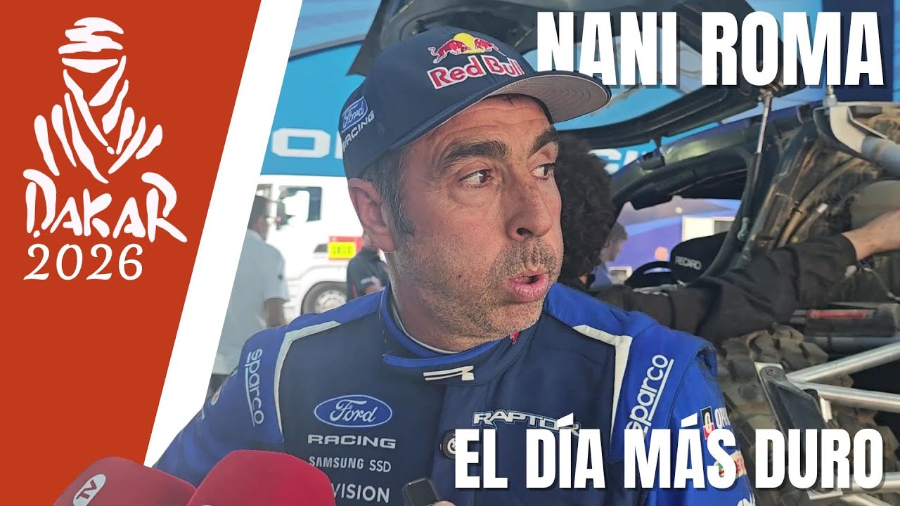 😭 Nani Roma se rompe: “HA SIDO UN MILAGRO” | El día que el Dakar desafió la lógica ✨🏜️