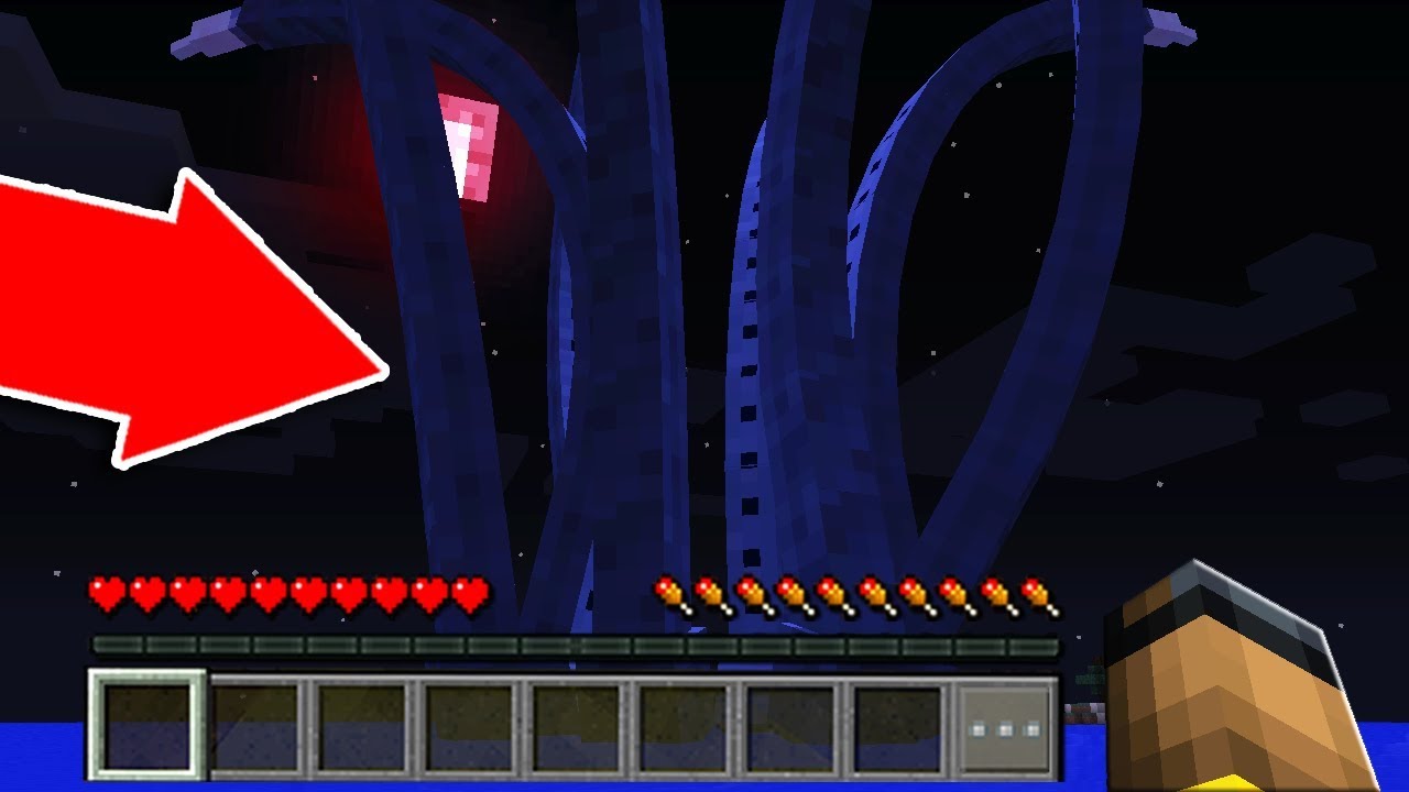 Do NOT go Swimming at NIGHT in Minecraft...