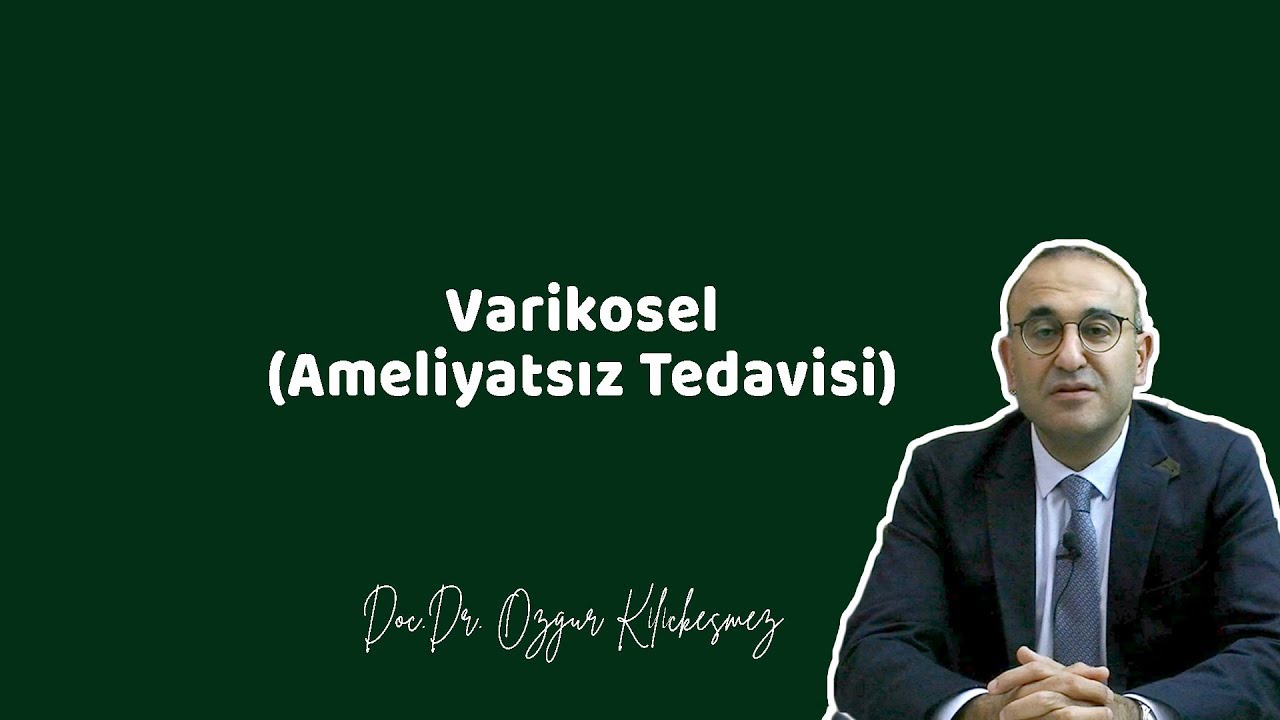 ВАРИКОЦЕЛ (безоперационное лечение) - доц. Озгур Киликесмез