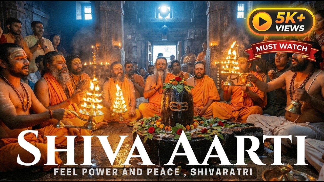 🔱 Maha Shivratri 2026 Special Shiva Aarti  🕉️ | Removes All Problems | Har Har Mahadev