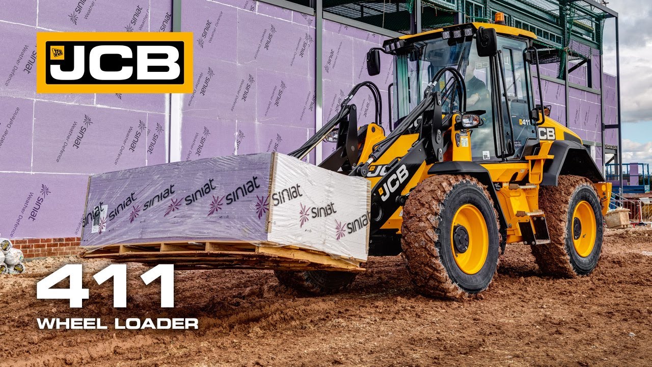 JCB 411 Wheel Loader - A Day at Work