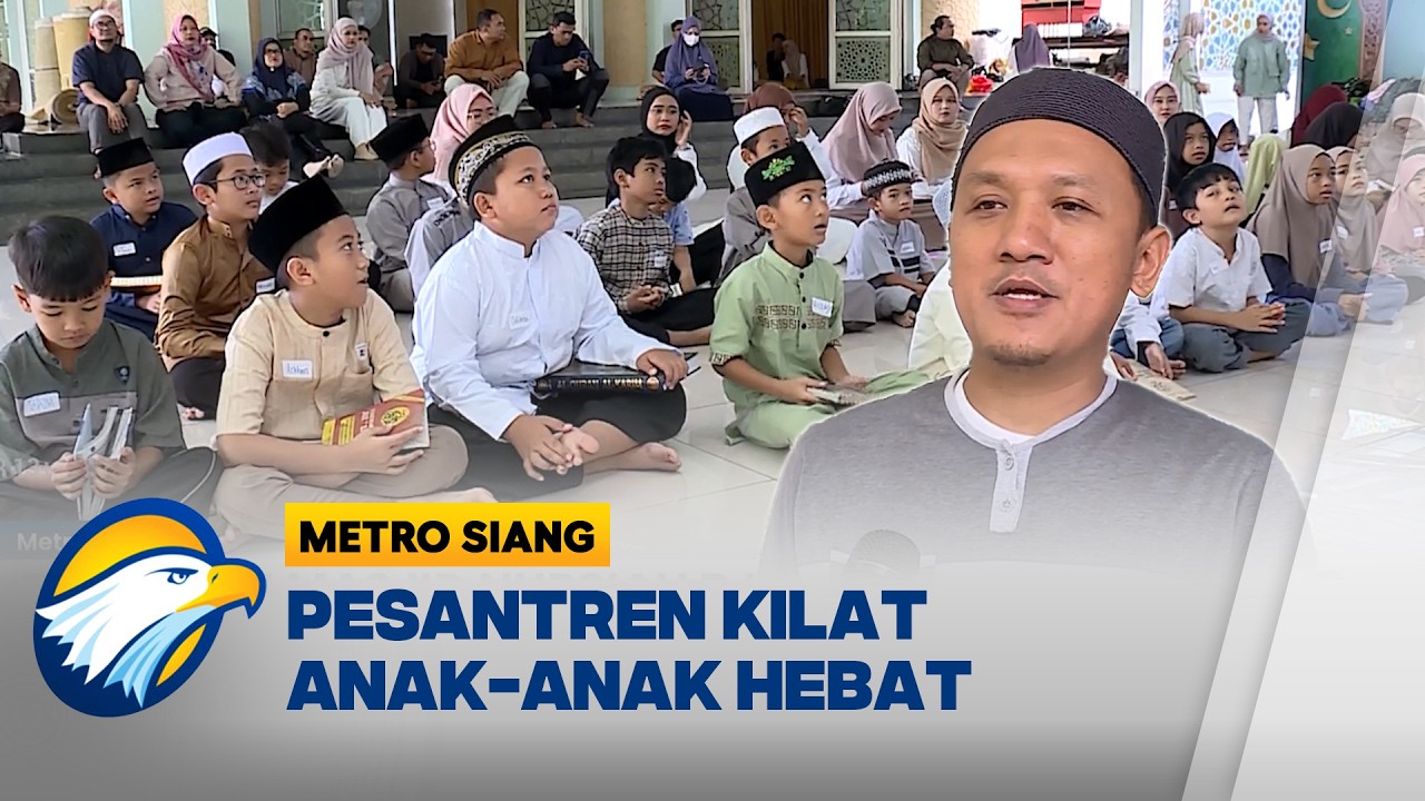 Masjid Nursiah Daud Paloh Gelar Pesantren Kilat - [Metro Siang]