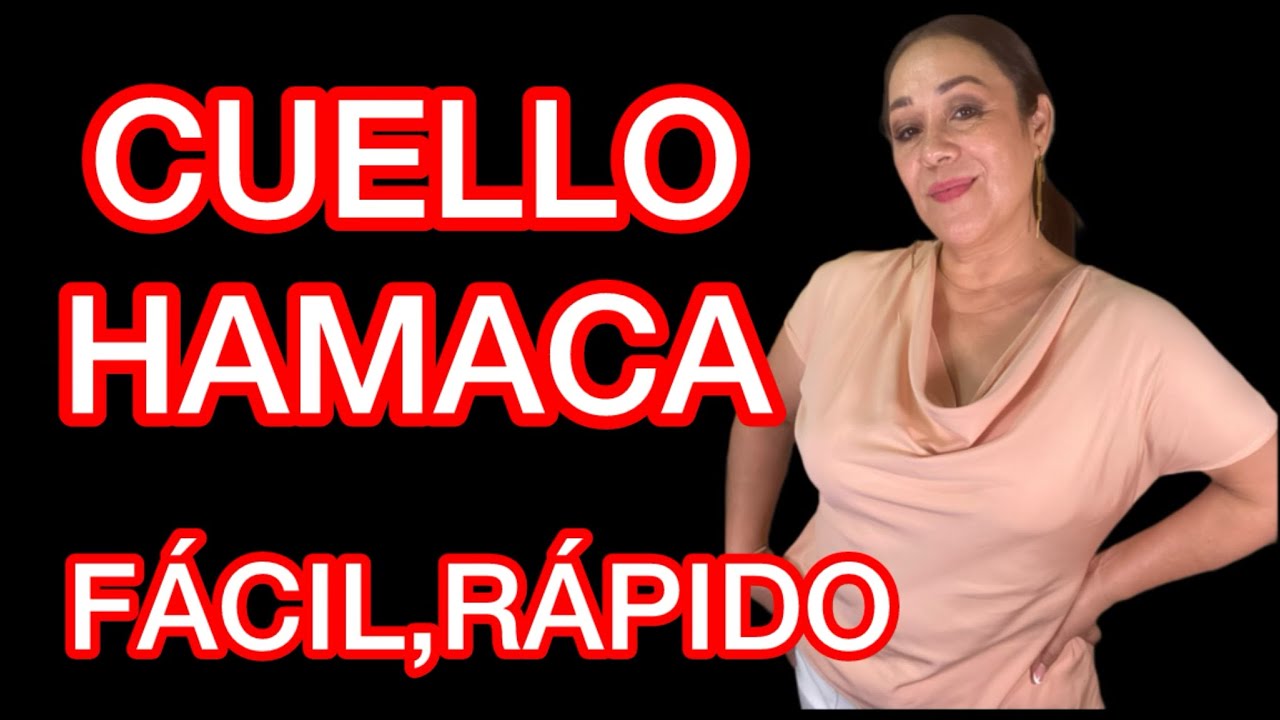 ✅BLUSA CUELLO HAMACA O DRAPEADA‼️MOLDE‼️CORTE Y ‼️CONFECCIÓN FÁCIL ⭐️⭐️⭐️⭐️⭐️@Meli moda y más