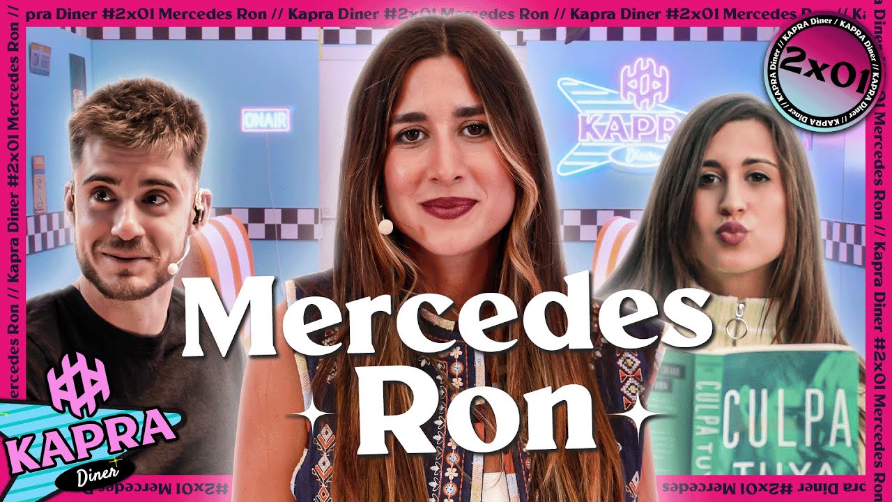 MERCEDES RON: TRILOGÍA CULPABLES, PELI EN AMAZON Y 30 SUNSETS PARA ENAMORARTE | KAPRA Diner #2X01