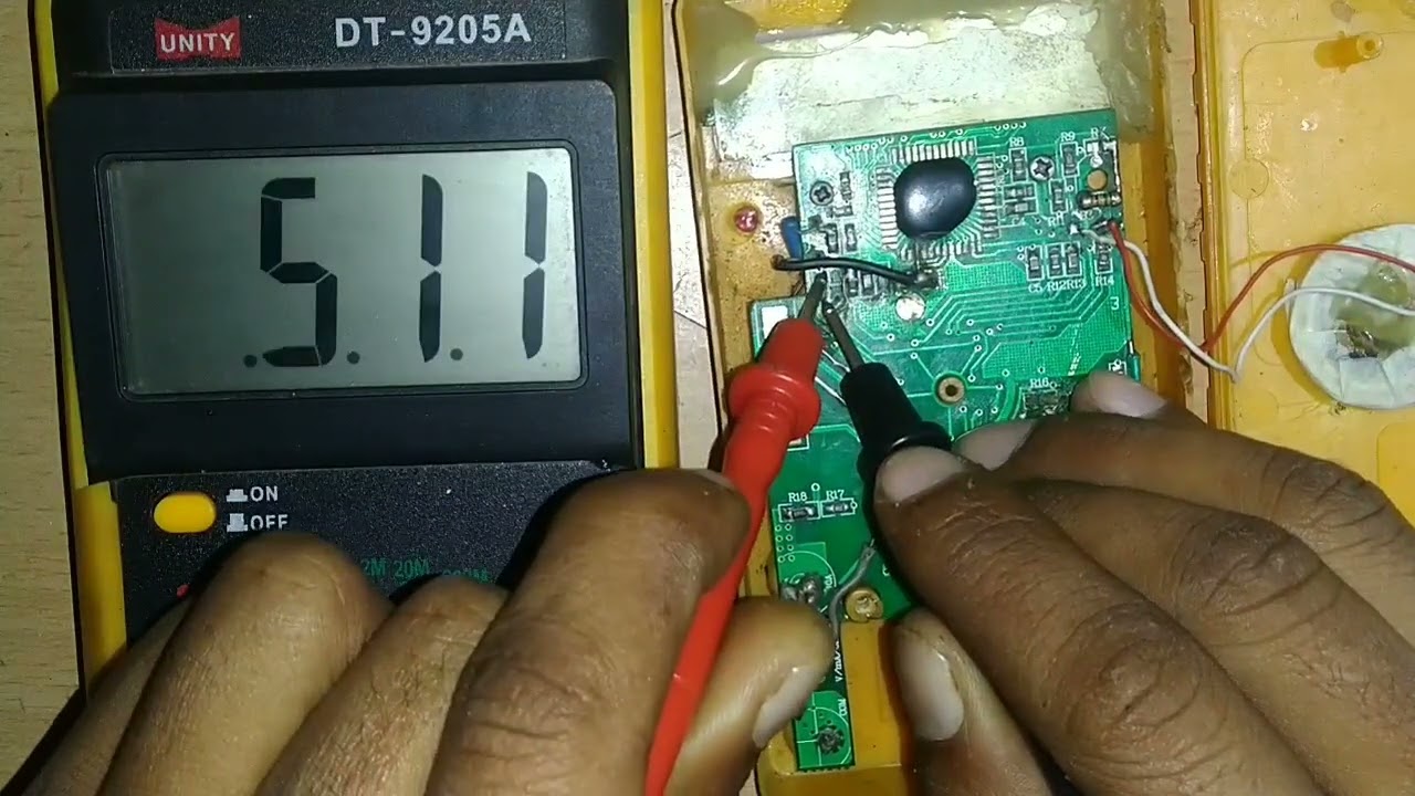 how to repair multimeter wrong reeding dt 830 resistors section