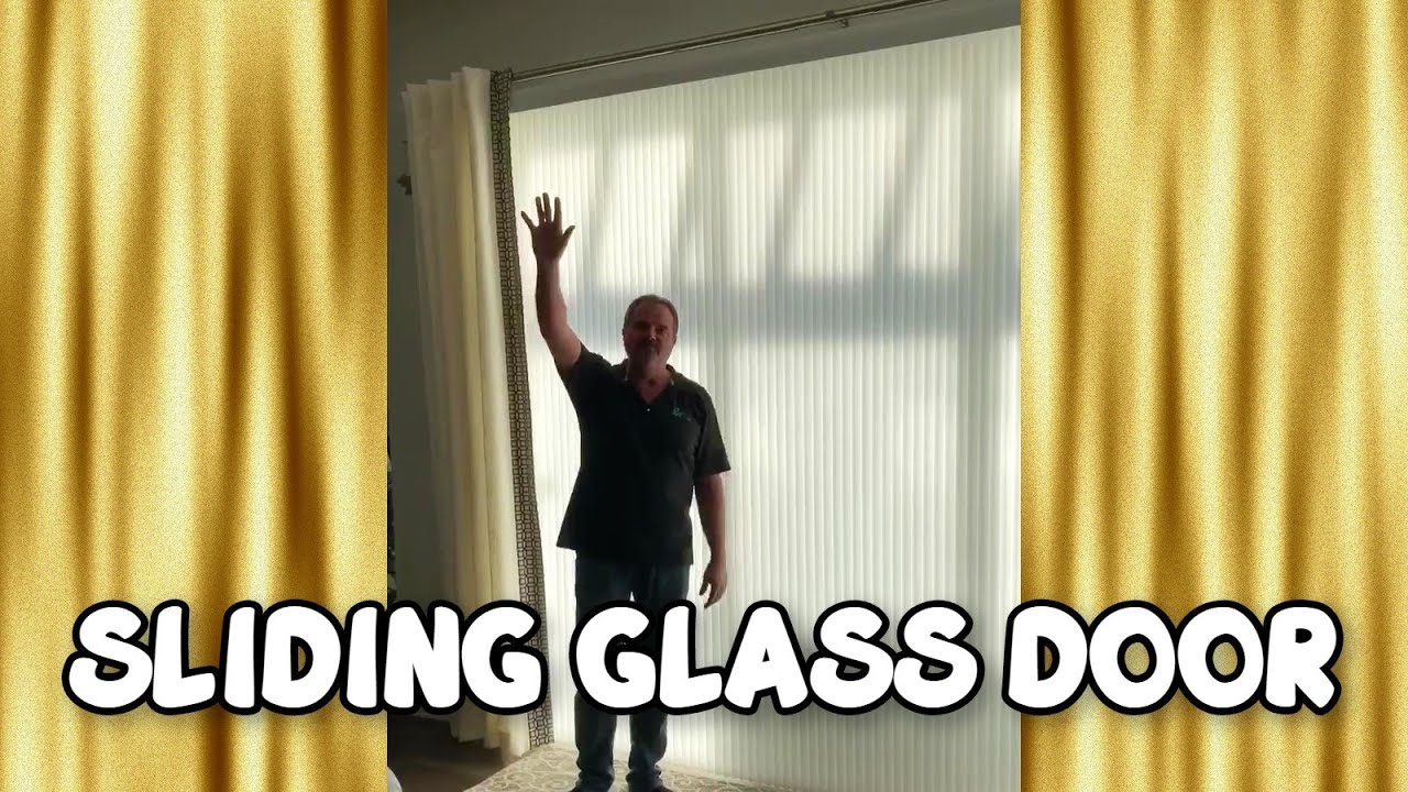 Sliding Door Blinds | Hunter Douglas Duette® Honeycomb Shades w/ Vertiglide™ — Monmouth County, NJ