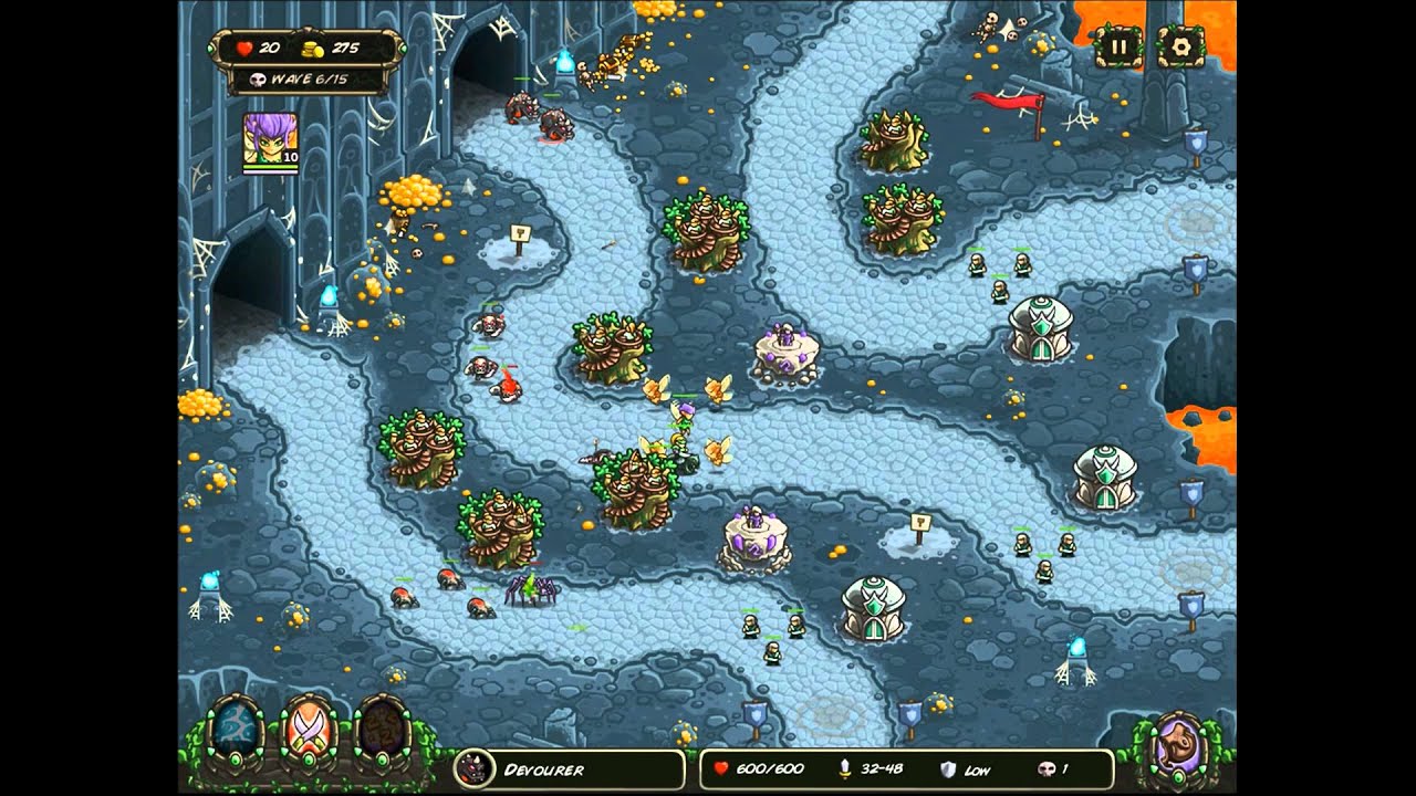 Kingdom Rush Origins - Dwaraman Gates - 3 Stars