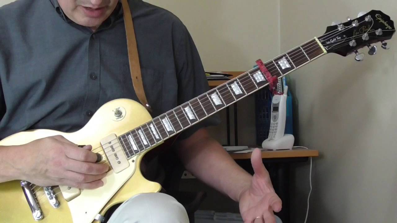 John Lee Hooker Guitar Lesson - Part 1 Tuning+ Boogies