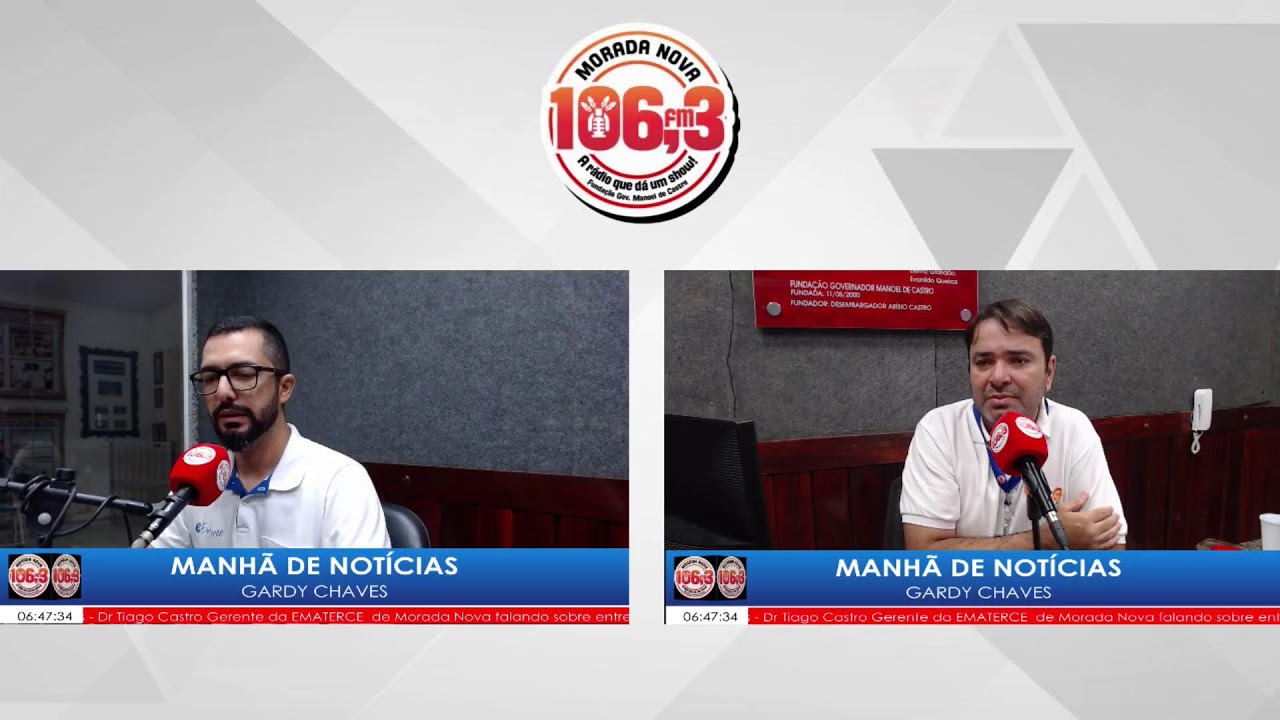 Programa Manhã de Notícias com Gardy Chaves -  05/02/26