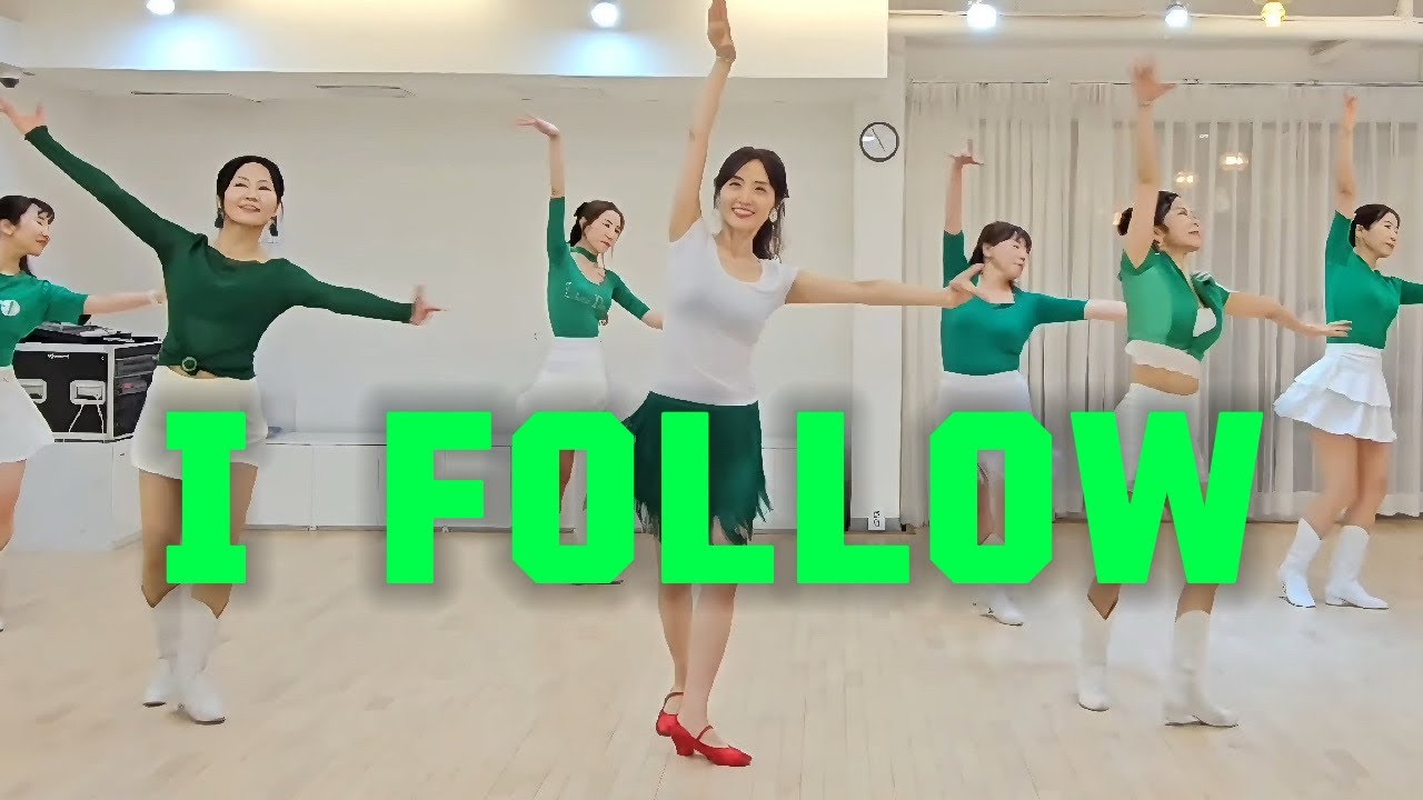 I Follow Line Dance l Improver l 아이 팔로우 라인댄스 l Linedancequeen l Junghye Yoon