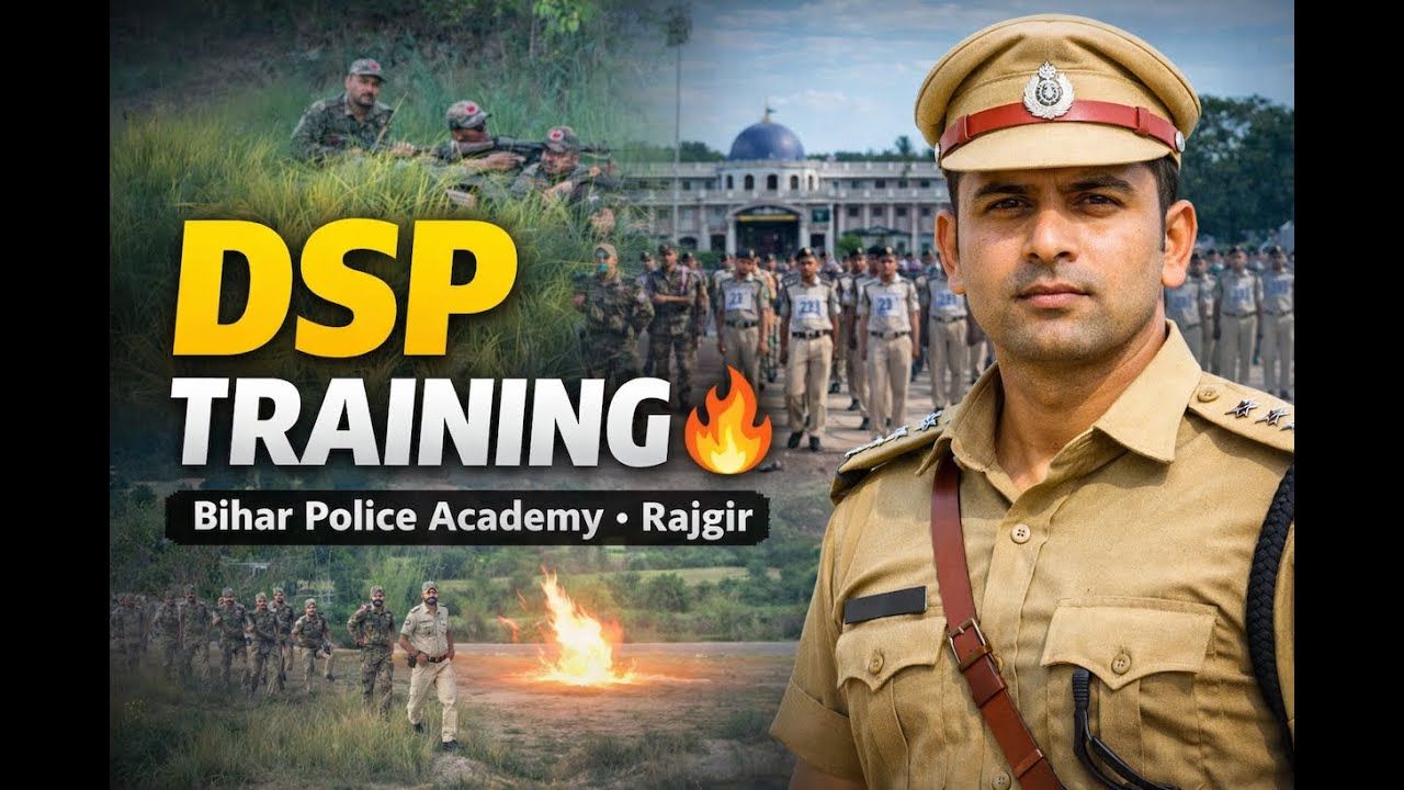 🔥 Inside DSP Training at Bihar Police Academy, Rajgir 🇮🇳 | Daily Routine & Facilities
