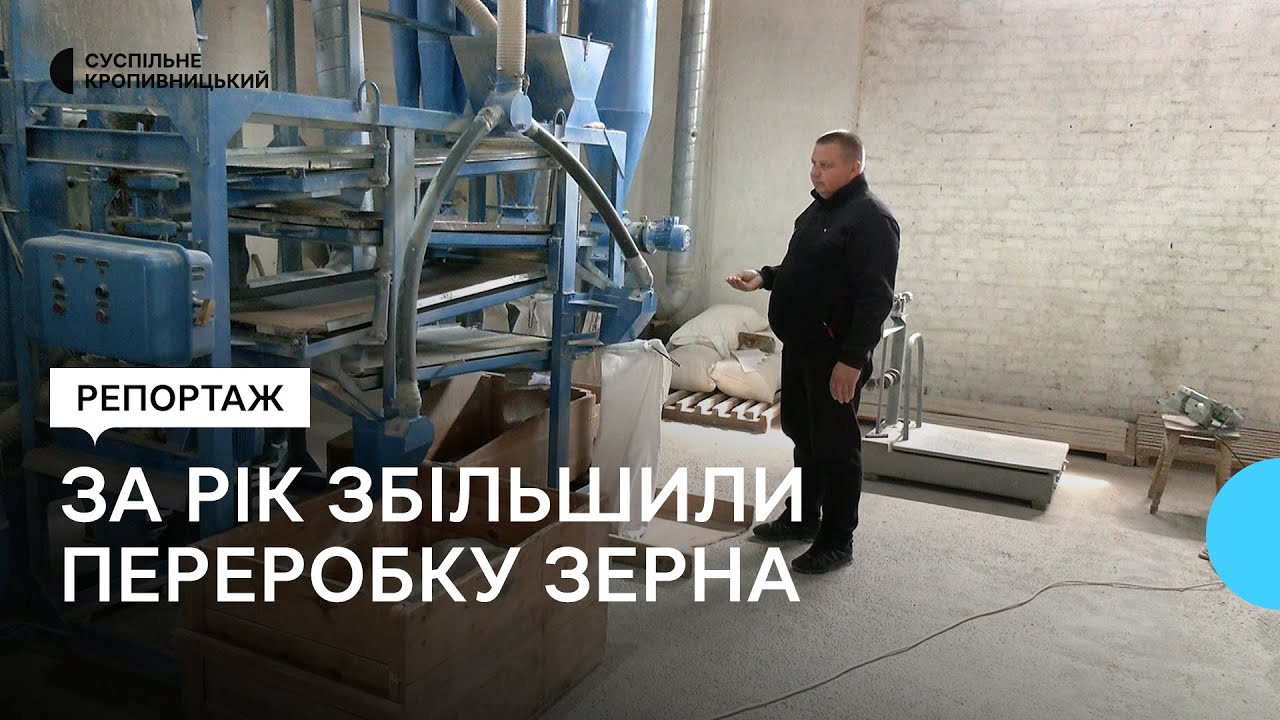 На Кіровоградщині збільшили переробку зерна. Куди дівають продукцію і як підтримує держава