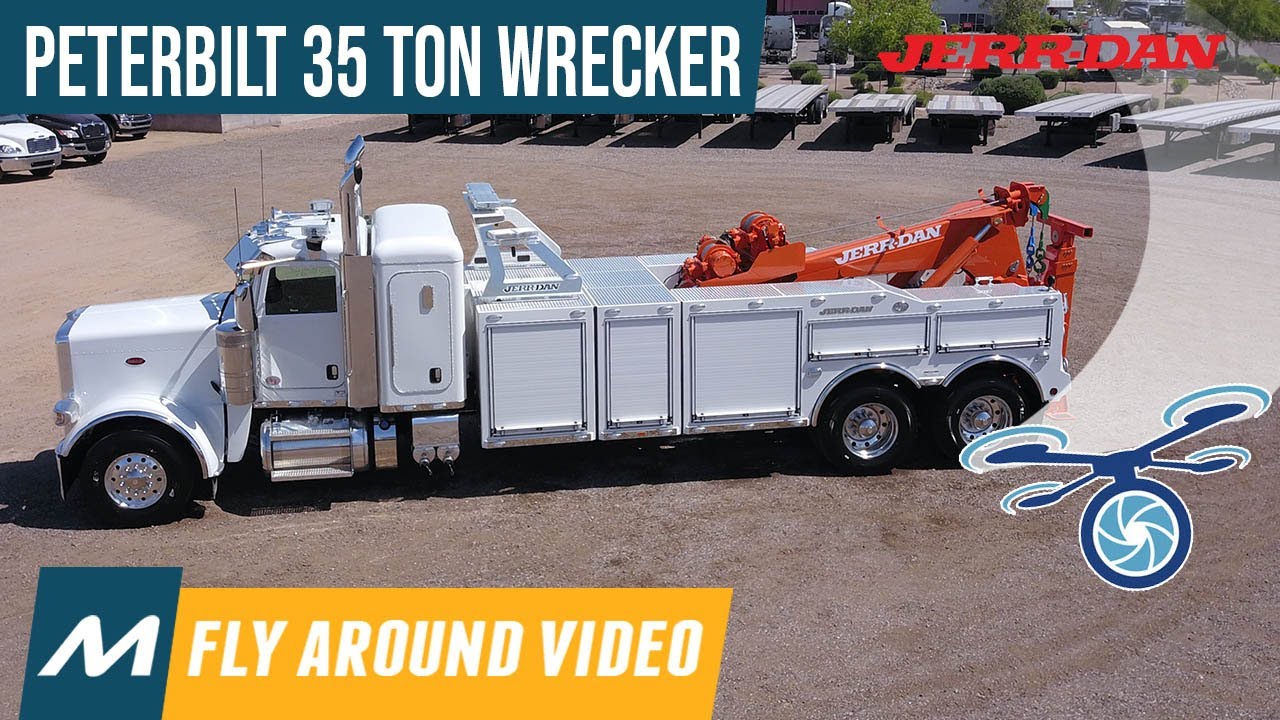 Peterbilt 35 Ton Wrecker - Jerr-Dan Tow Truck