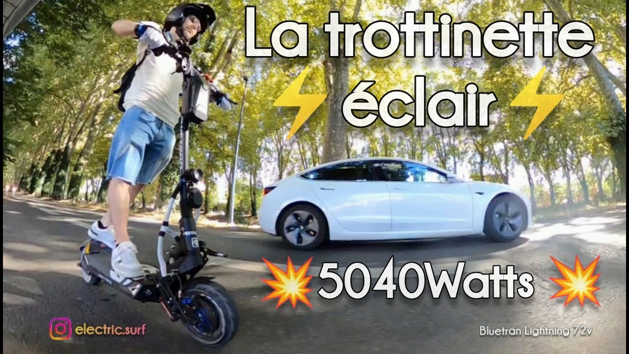 Bluetran Lightning 72V🔋 - Total +6000km !⚡💥 by Minimotors
