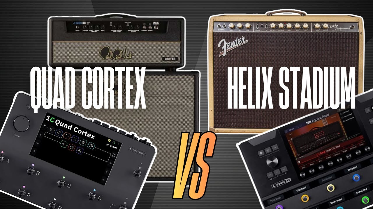 Line 6 Helix Stadium vs Neural DSP Quad Cortex &ndash; Tone Comparison