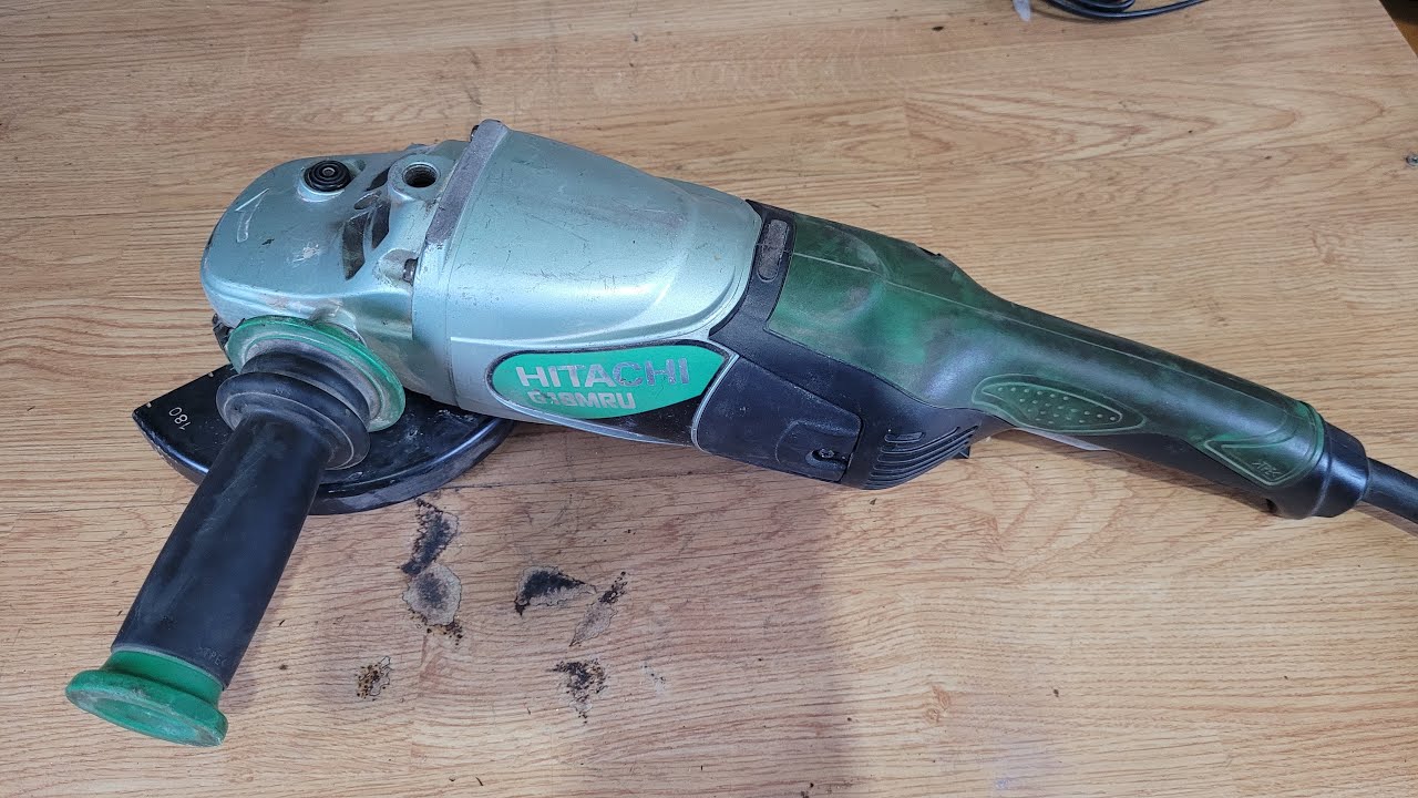 Angle Grinder Repair Hitachi G18 MRU