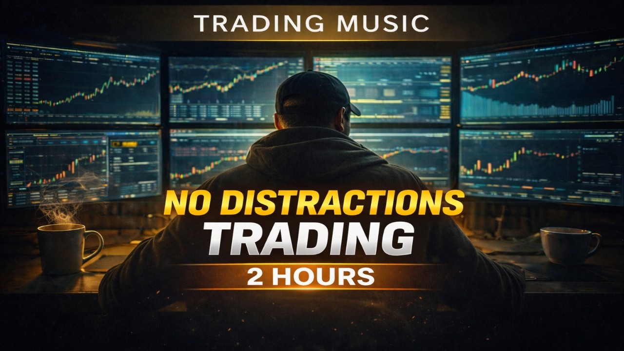Trading Music – No Distractions | 2H Deep Focus for Traders