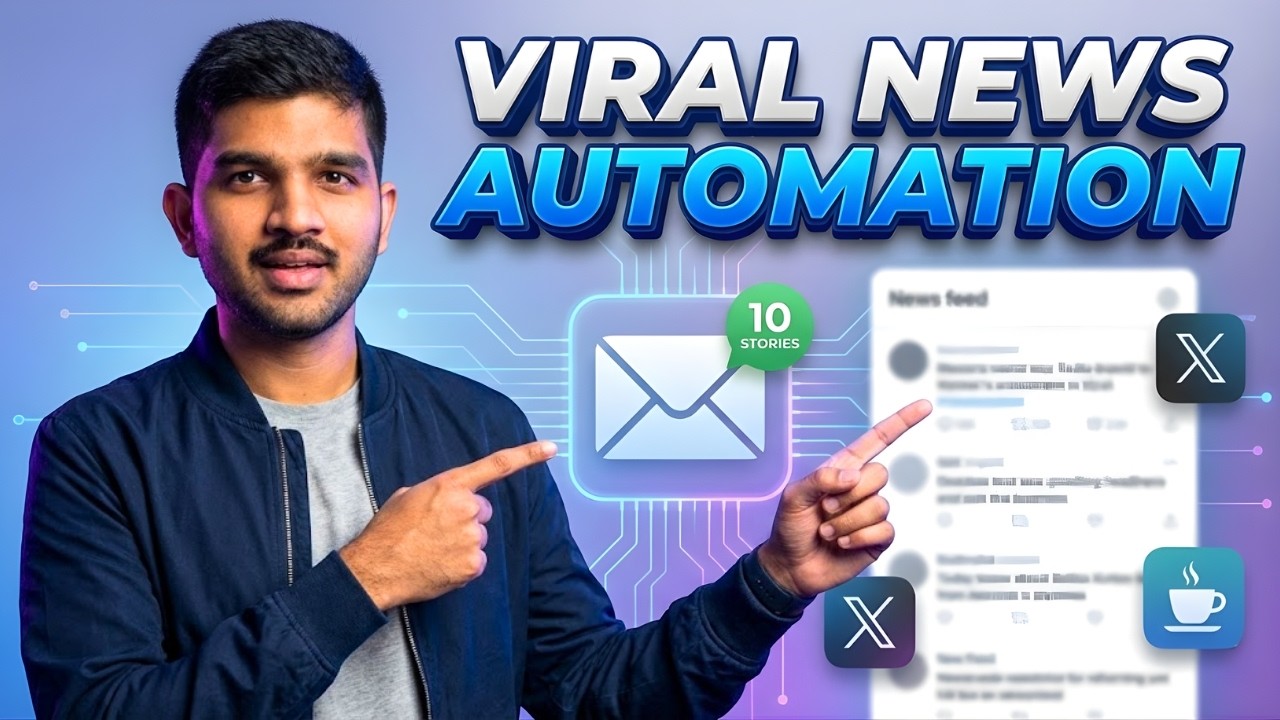 AI News Automation: Stop Doomscrolling, Get a Daily Email Newsletter | Telugu