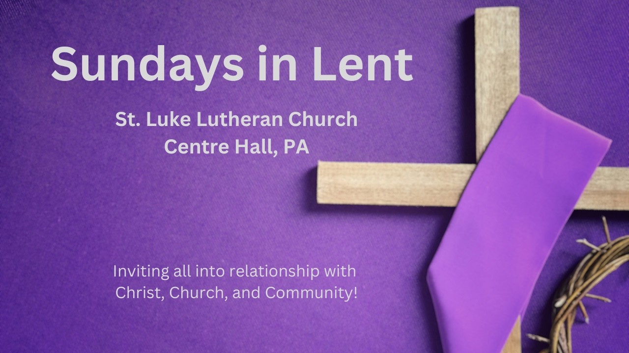 The First Sunday in Lent  - February 22, 2026