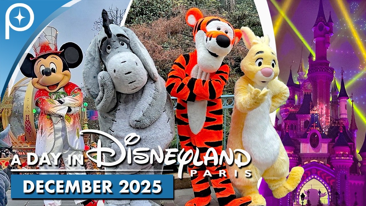 📆  A Day in Disneyland Paris | DECEMBER 2025