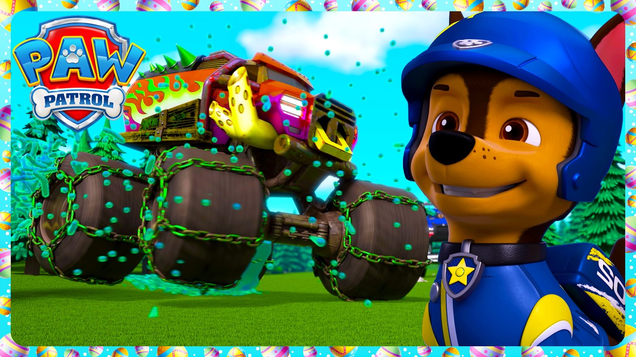 Big Sticky Mess! Monster Truck Out of Control! 🚚 | PAW Patrol Official | Compilation