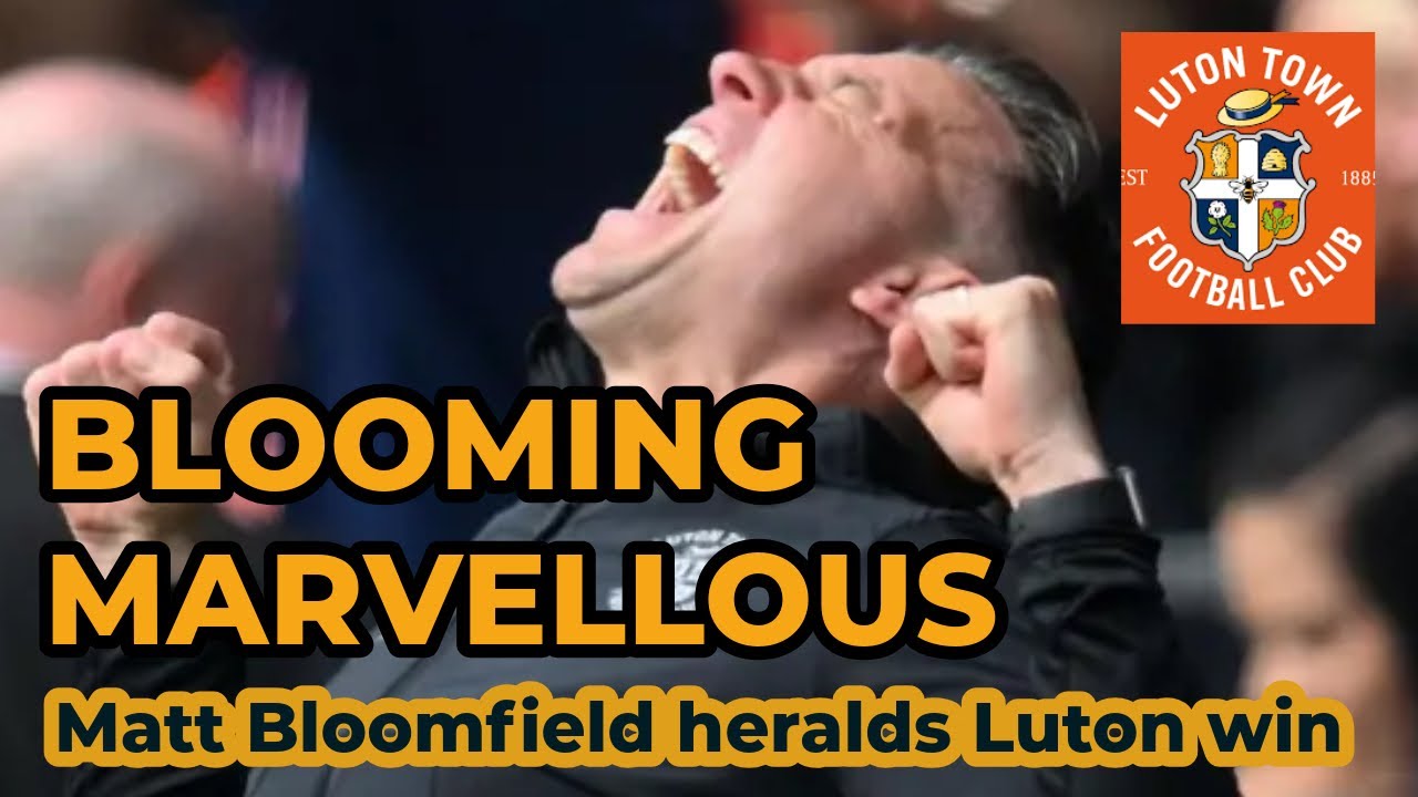 Luton out of bottom three | Full Matt Bloomfield press conference
