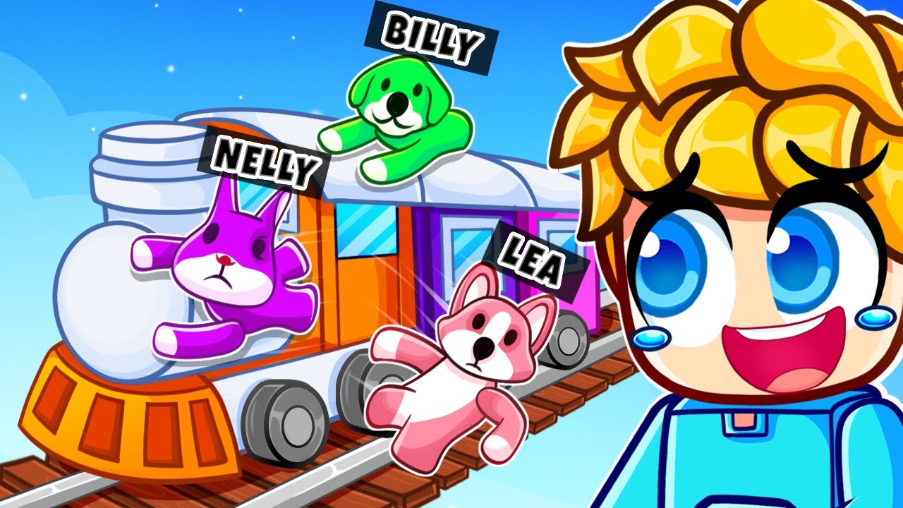 Ukri's VERRÜCKTE Freunde auf einem ZUG in Party Animals!