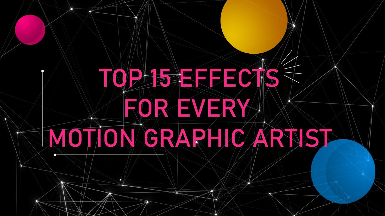 Top 15 Best Effects of 2021 For Motion Artists in After Effects