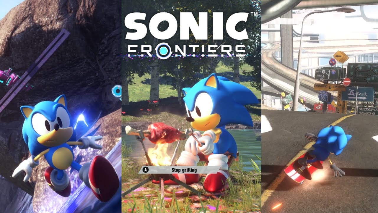 SONIC GENERATIONS IN SONIC FRONTIERS - CLASSIC SONIC MOD