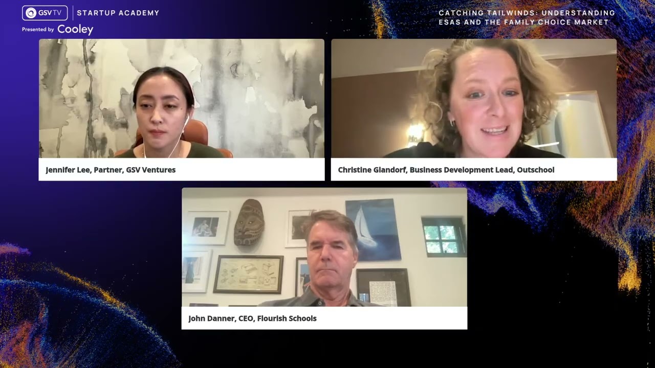 Startup Academy: Catching Tailwinds: Understanding ESAs and the Family Choice Market