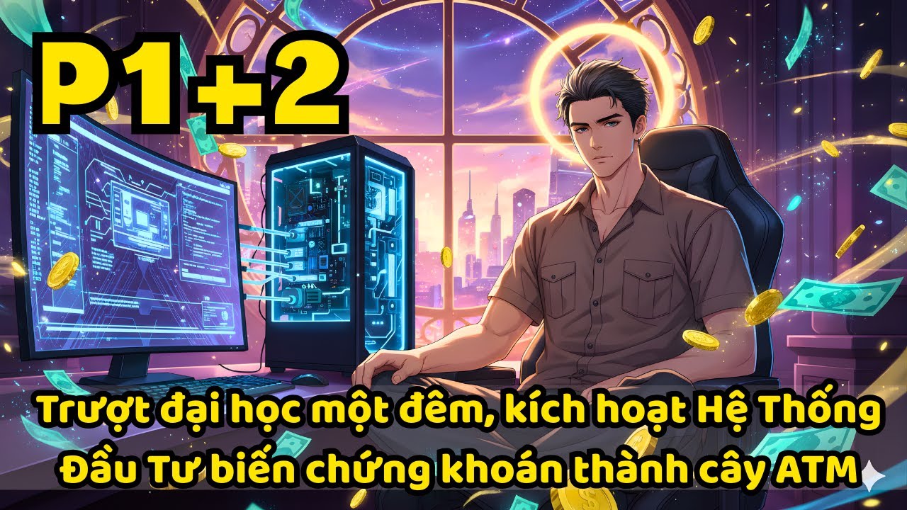 Trượt đại học một đêm, kích hoạt Hệ Thống Đầu Tư biến chứng khoán thành cây ATM | P1+2