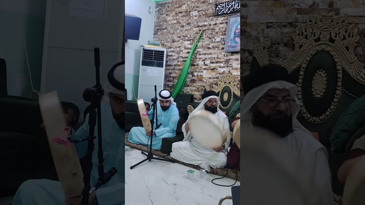 مديح حربي سيد سعيد الصميدعي في كركوك في تكيه أحمد العزي 