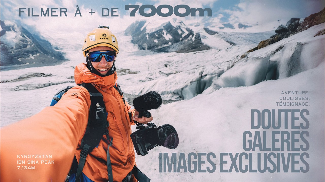 J’ai filmé une ascension à 7134 m au Kyrgyzstan… sans expérience en alpinisme.