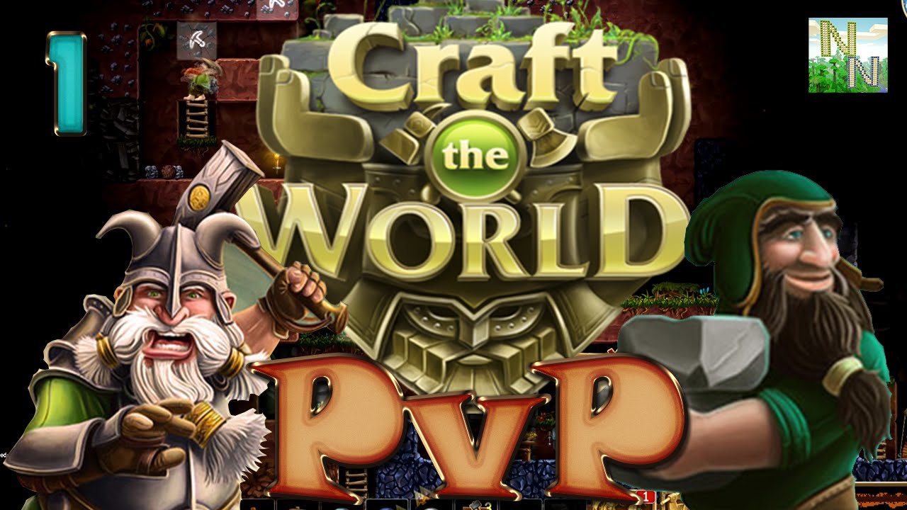 Craft The World. Мультиплеер, Бой с Живым игроком, PvP 1.