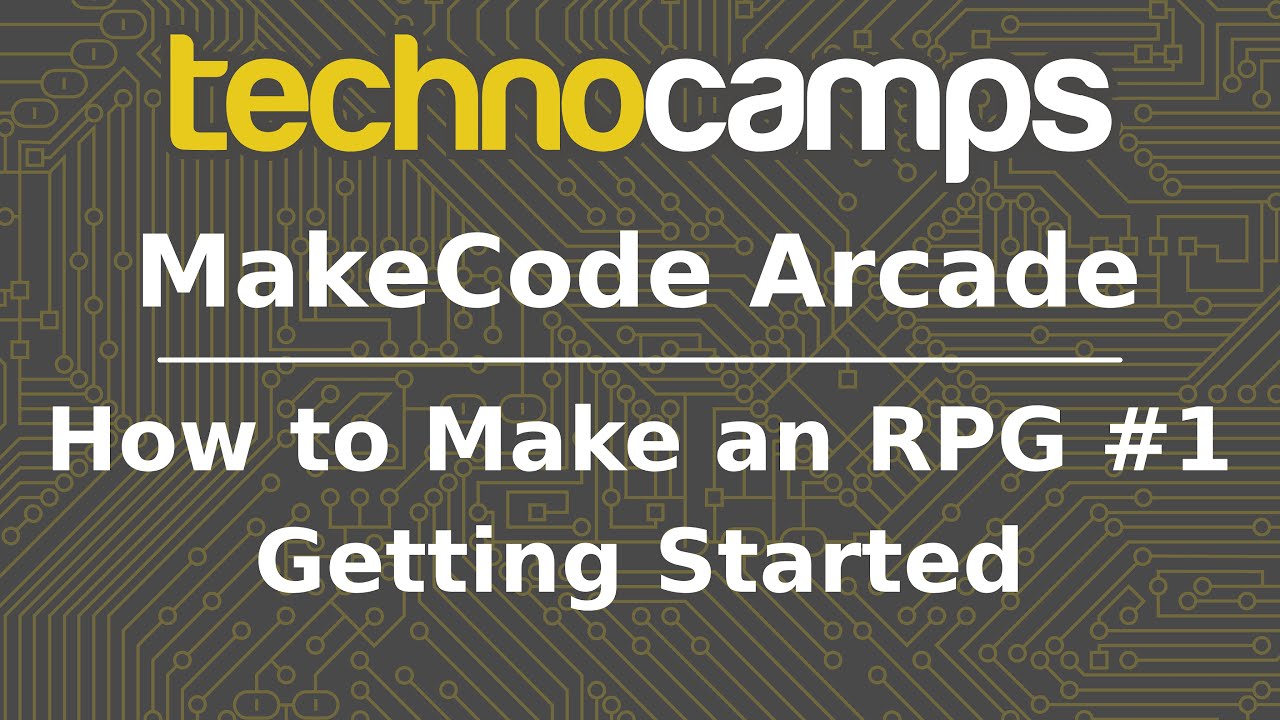 MakeCode Arcade: How to Make an RPG #1 - Getting Started