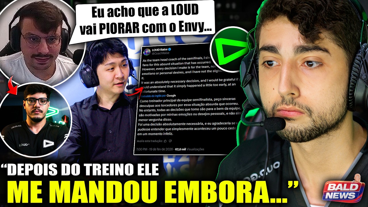 BOMBA! JeanMago abre LIVE e se PRONUNCIA! Streamers comentam MUDANÇA na LOUD!