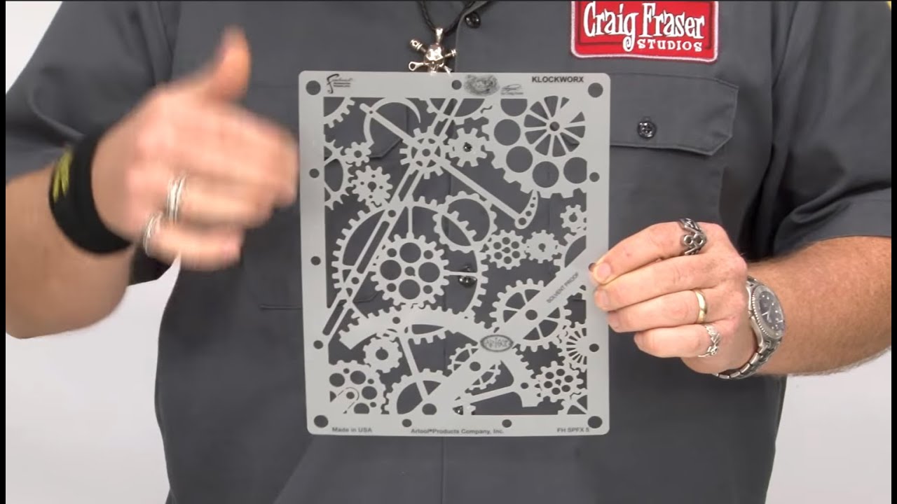 Artool Steampunk FX Freehand Airbrush Templates HD
