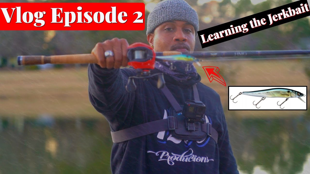 1200 Fishing: Vlog Episode 2 (Learning the Jerkbait)
