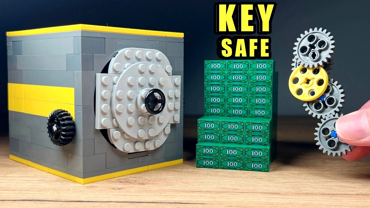 HUGE DOOR! LEGO SAFE TUTORIAL / HOW TO MAKE