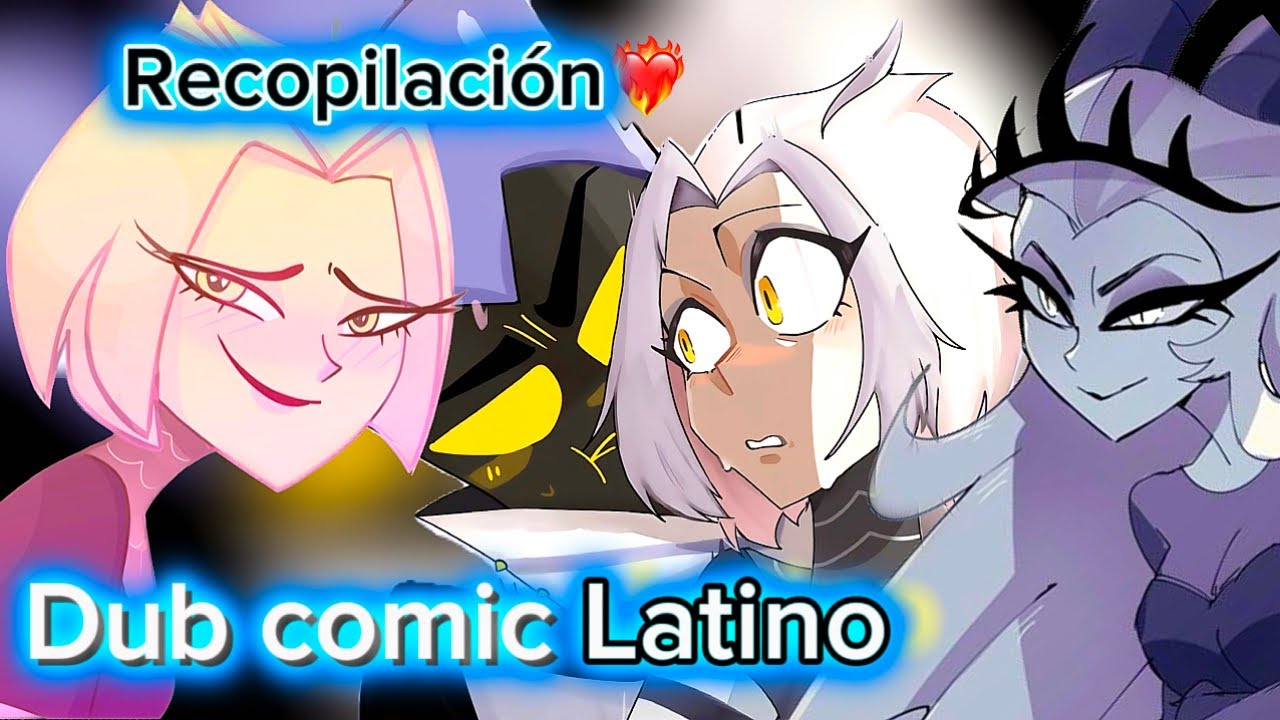 Recopilación: adam y su amor Lute😍💞) HAZBIN HOTEL Comic Dub español