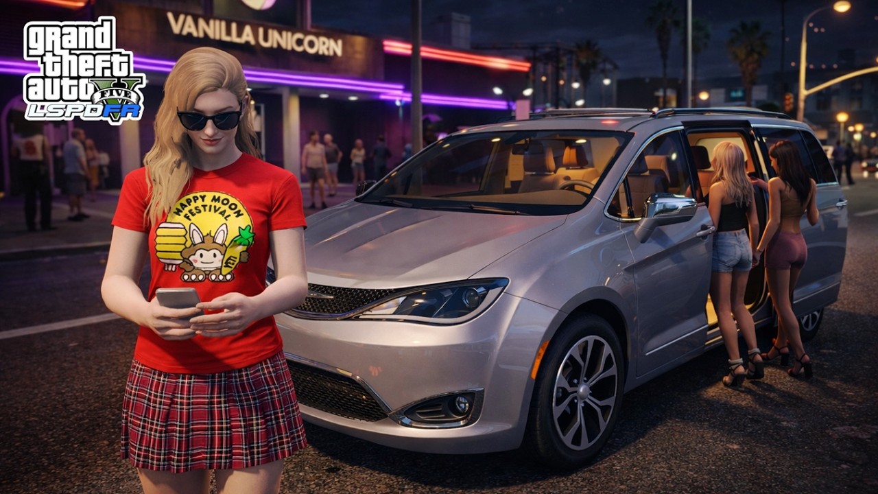 Gta 5 Let's Go To Work As Vanilla Unicorn Pick up Driver - Part Timer Jobs!
