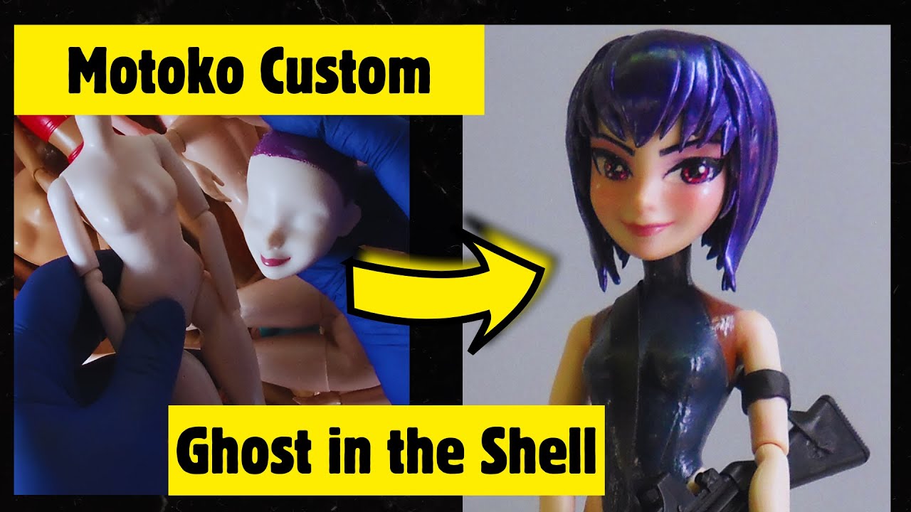 I Made a Motoko Custom Figure | Ghost in the Shell
