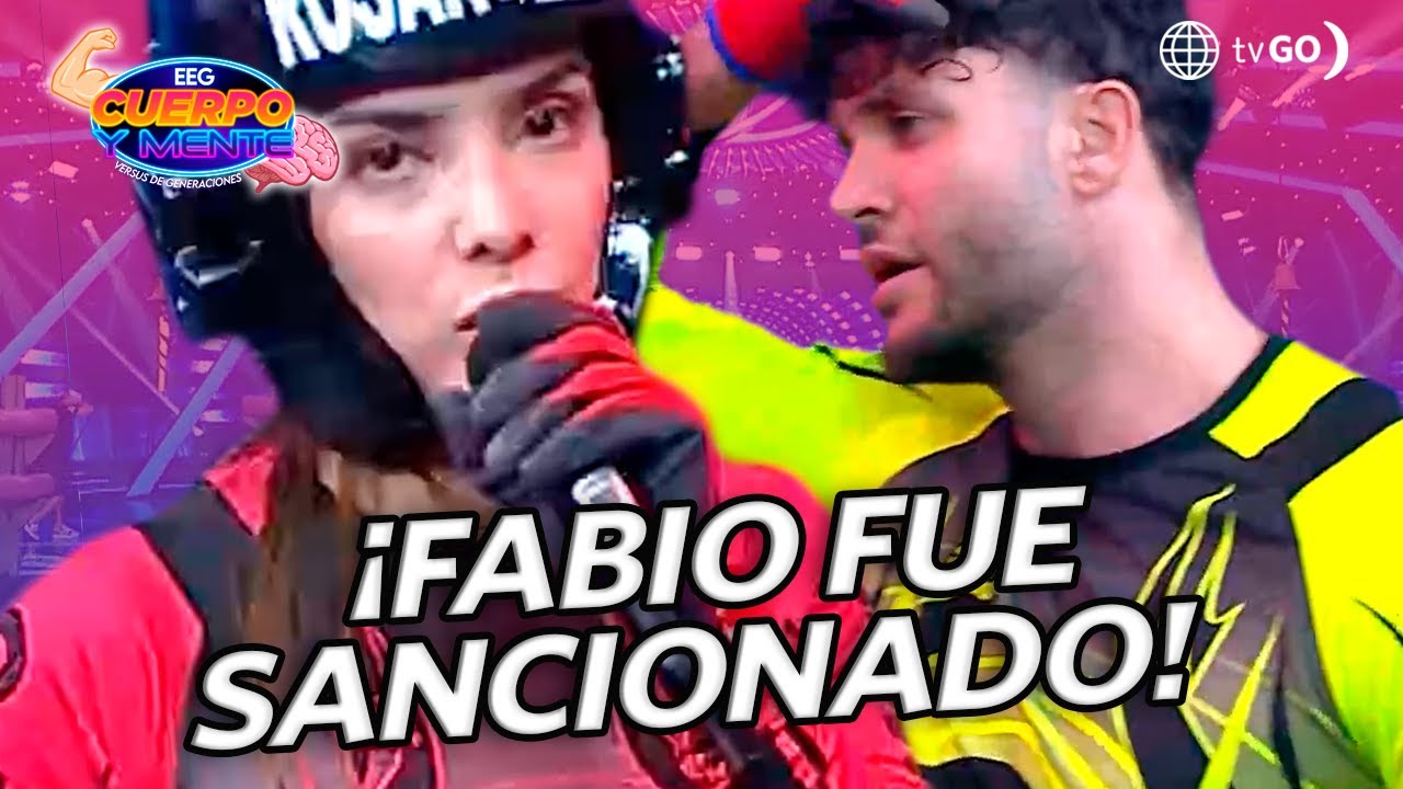 EEG Cuerpo y Mente: Rosángela Espinoza acusó de actitud antideportiva a Fabio Agostini