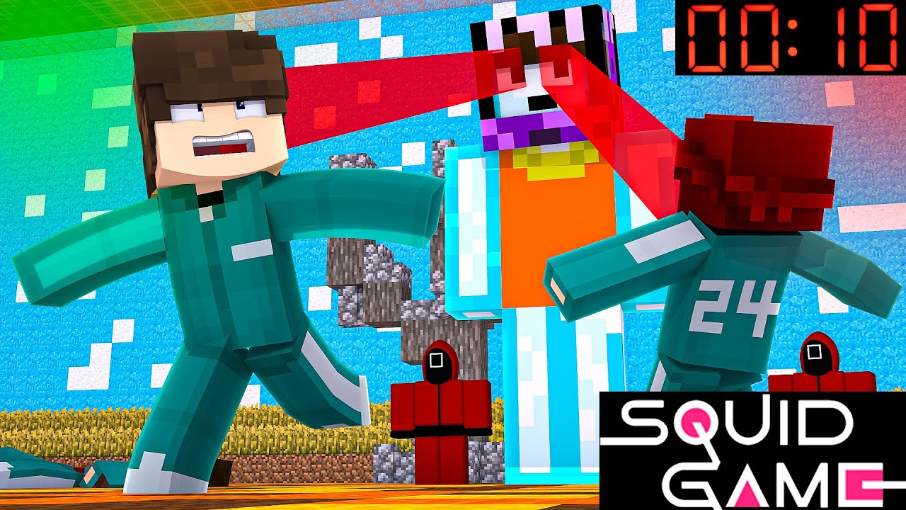 Aku MENANG Squid Game Di Minecraft !