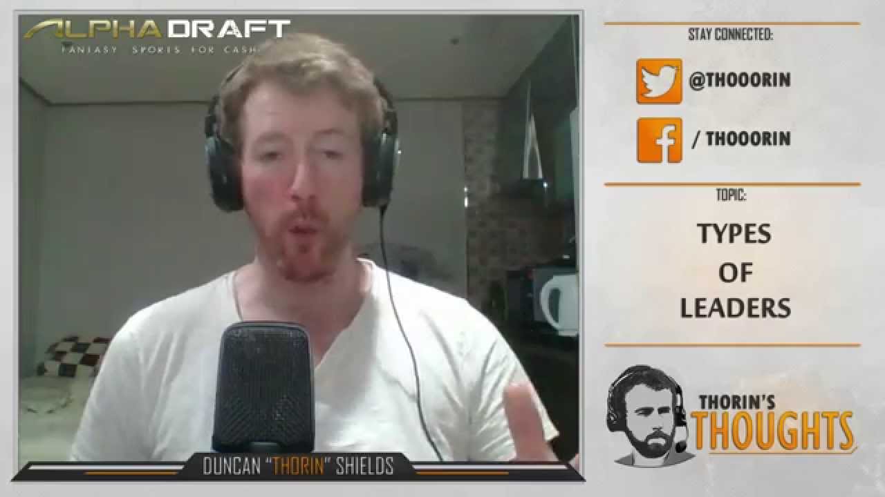 Thorin's Thoughts - Types of Leader