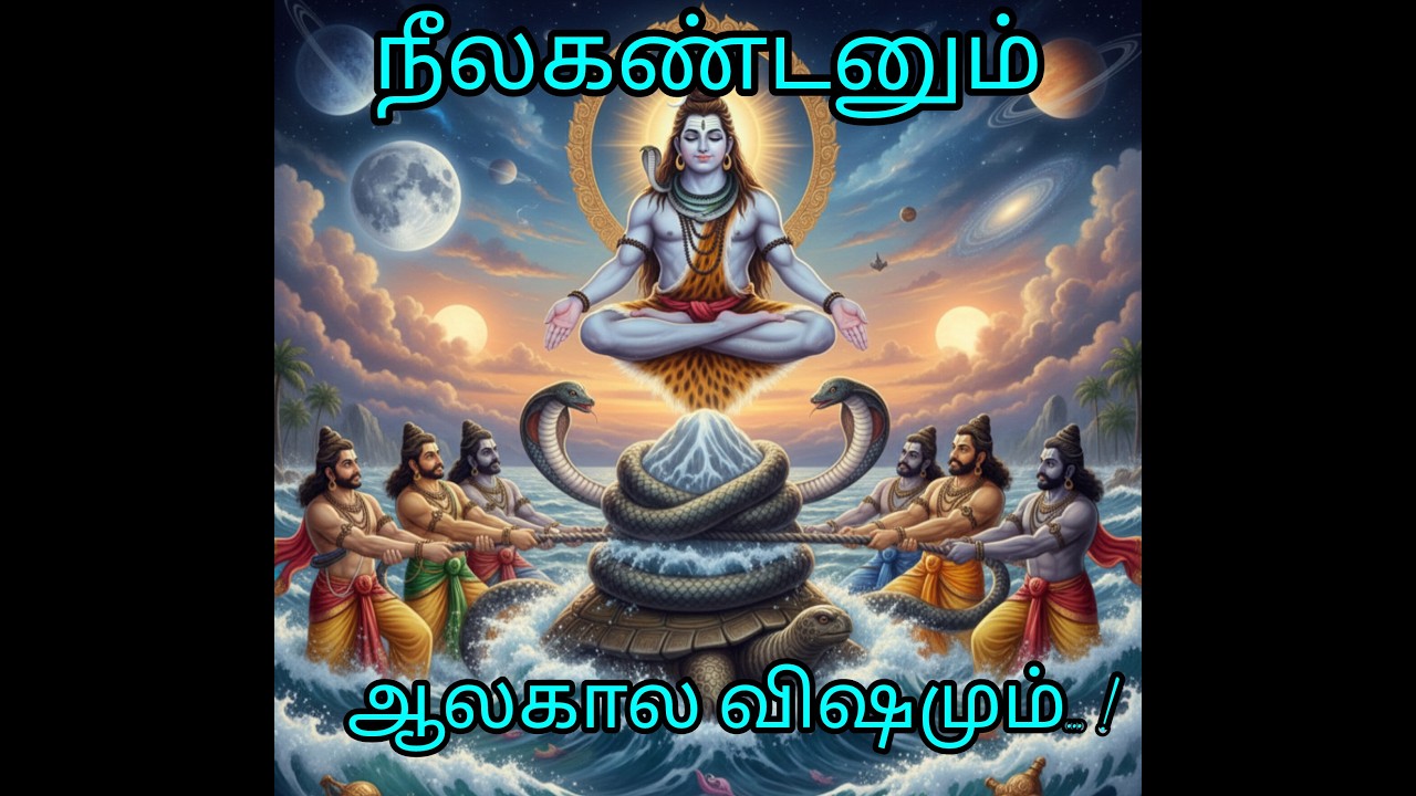 🔱உலகைக் காக்க 🌏🙏 நஞ்சுண்ட ஈசன்! - ஒரு திகைப்பூட்டும் ஆன்மீக வரலாறு.
