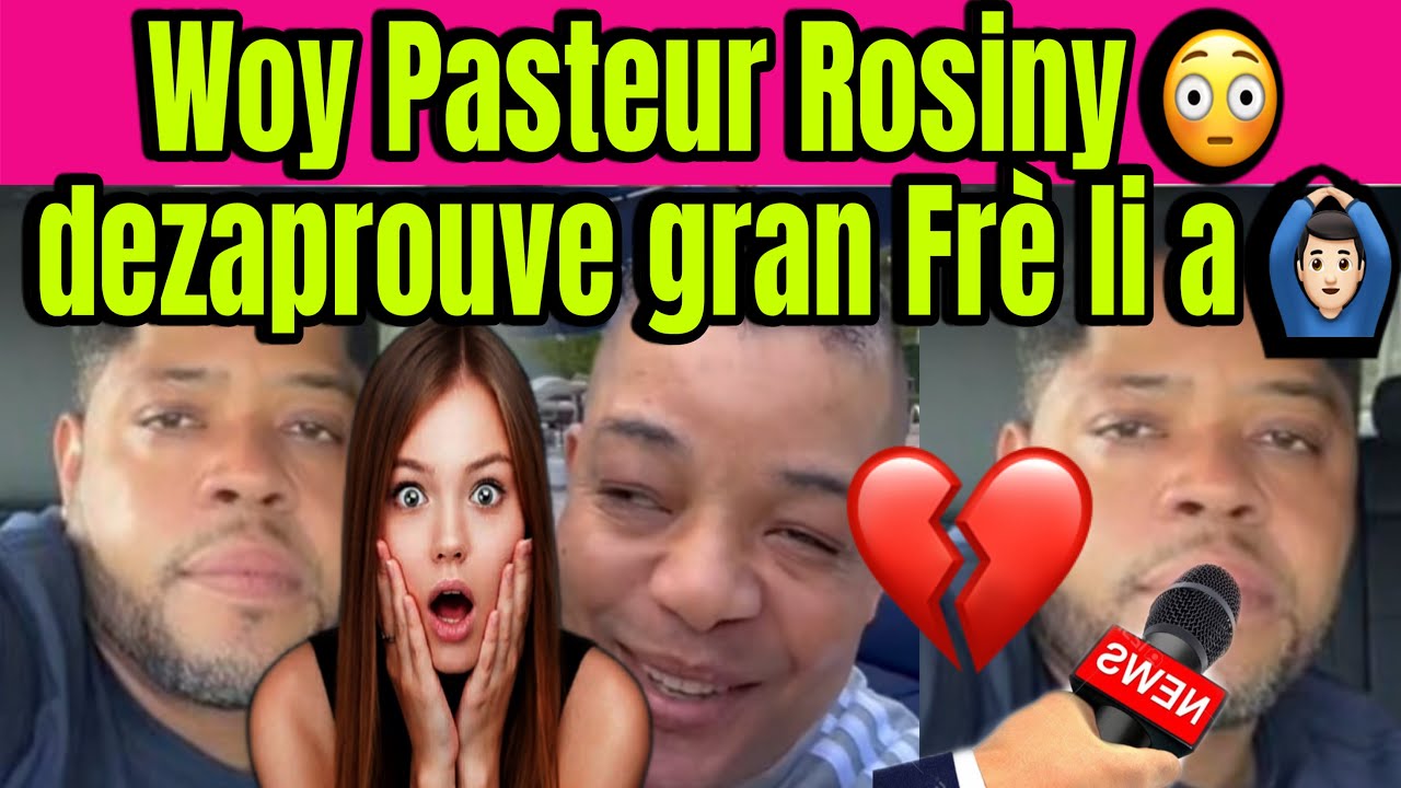 Woy Pasteur Rosiny Deronette reponn Frèl lan🙆🏼‍♂️ou paka pa kriye lèw finn gad video sa😭se tris