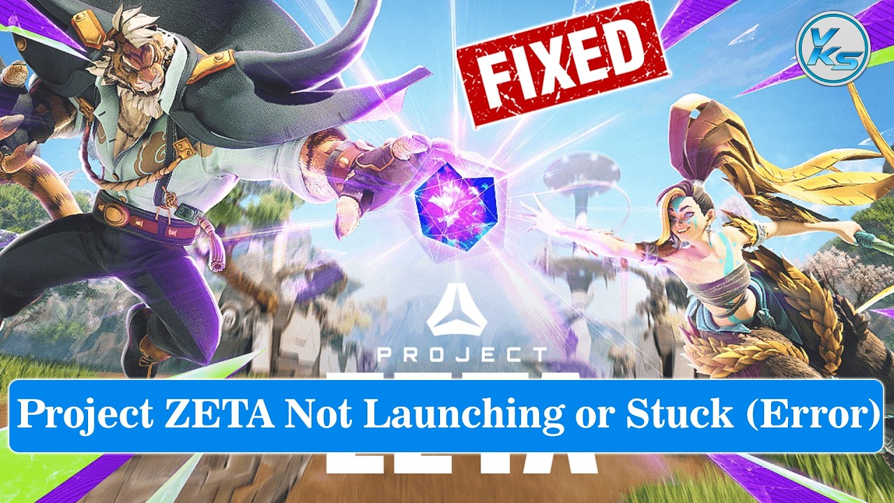 How To Fix Project ZETA Launching Failed, Black Screen, Not Starting, Stuck & Running