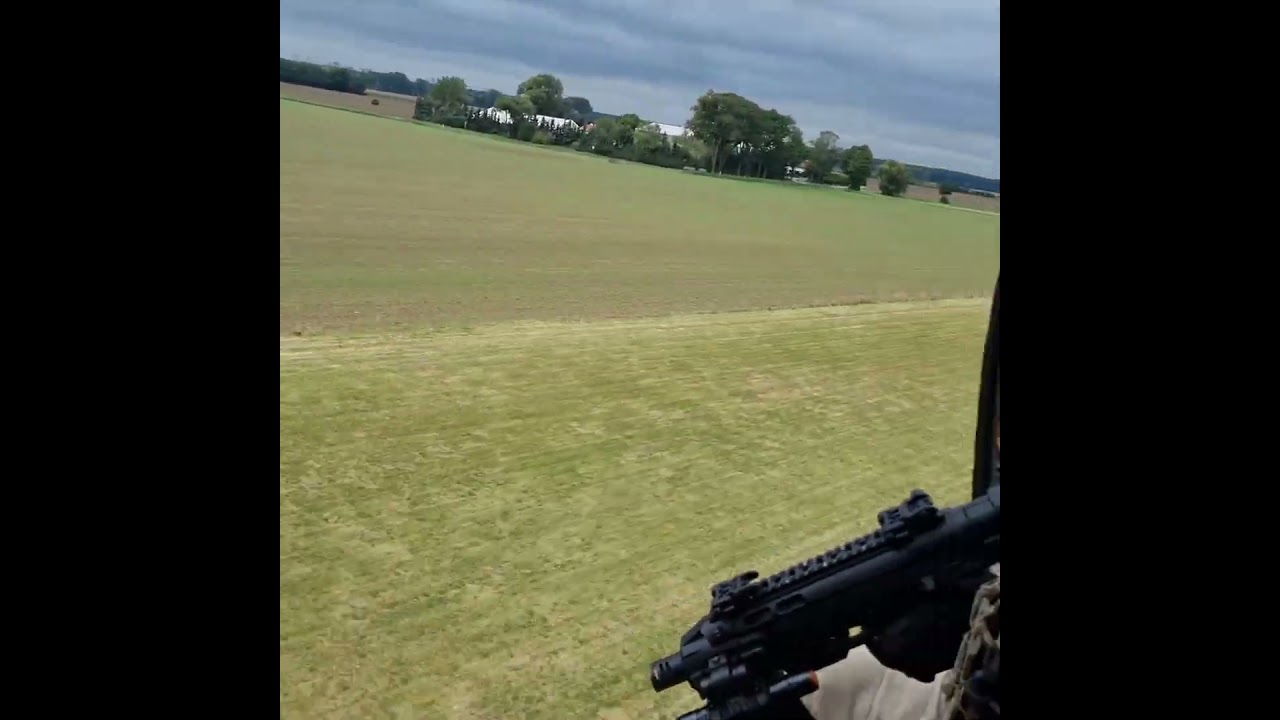 Combat SAR training by Bo105